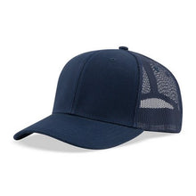 Load image into Gallery viewer, 6 Panel Cotton Snap Back Mesh Trucker Hat