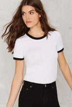 Load image into Gallery viewer, Ladies Slim Fit Baby Tee Shirts