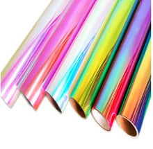 Load image into Gallery viewer, Chameleon Rainbow Heat Transfer Vinyl (Rainbow HTV)