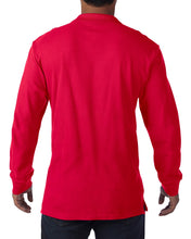 Load image into Gallery viewer, Gildan Long Sleeve Polo Shirt