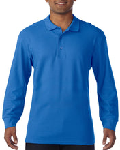 Load image into Gallery viewer, Gildan Long Sleeve Polo Shirt