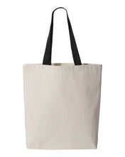 Load image into Gallery viewer, Tote Contrast Handles Q4400 - Heavy 12oz Cotton