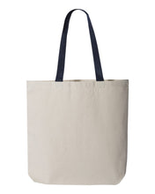 Load image into Gallery viewer, Tote Contrast Handles Q4400 - Heavy 12oz Cotton