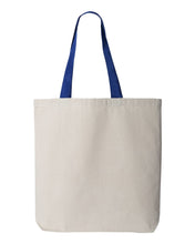 Load image into Gallery viewer, Tote Contrast Handles Q4400 - Heavy 12oz Cotton