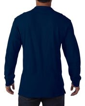 Load image into Gallery viewer, Gildan Long Sleeve Polo Shirt
