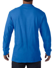 Load image into Gallery viewer, Gildan Long Sleeve Polo Shirt
