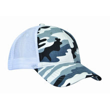 Load image into Gallery viewer, 7040 - Camo Trucker Snap Back Hat
