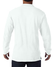 Load image into Gallery viewer, Gildan Long Sleeve Polo Shirt
